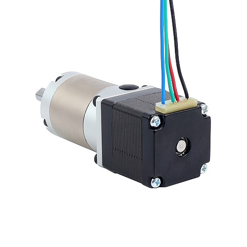 Nema 11 Stepper Motor Bipolar L=33mm w/ Gear Ratio 20:1 EG Series Planetary Gearbox - 11HS12-0704S-EGS20 | StepperOnline CA Nema 11 Stepper Motor Bipolar L=33mm w/ Gear Ratio 20:1 EG Series Planetary Gearbox - 11HS12-0704S-EGS20 | StepperOnline CA