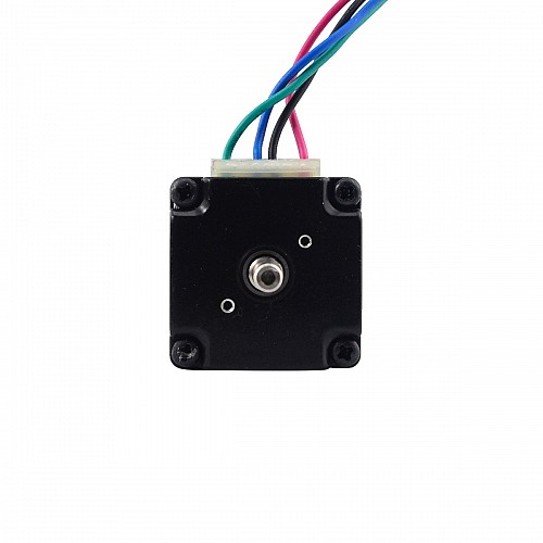 Nema 11 Stepper L=51mm w/ Rear Shaft & Screw Hole & Gear Ratio 14:1 Gearbox - 11HS20-0674D-PG14 | StepperOnline CA