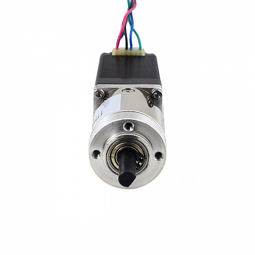 Nema 11 Stepper L=51mm w/ Rear Shaft & Screw Hole & Gear Ratio 14:1 Gearbox - 11HS20-0674D-PG14 | StepperOnline CA