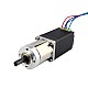 Nema 11 Stepper L=51mm w/ Rear Shaft & Screw Hole & Gear Ratio 14:1 Gearbox - 11HS20-0674D-PG14 | StepperOnline CA