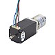 Nema 11 Dual Shaft Stepper Motor Bipolar L=51mm w/ Gear Ratio 14:1 Planetary Gearbox 9.5mm Rear Shaft Length - 11HS20-0674D-PG14-AR3 | StepperOnline CA