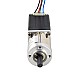 Nema 11 Dual Shaft Stepper Motor Bipolar L=51mm w/ Gear Ratio 14:1 Planetary Gearbox 9.5mm Rear Shaft Length - 11HS20-0674D-PG14-AR3 | StepperOnline CA