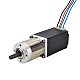 Nema 11 Dual Shaft Stepper Motor Bipolar L=51mm w/ Gear Ratio 14:1 Planetary Gearbox 9.5mm Rear Shaft Length - 11HS20-0674D-PG14-AR3 | StepperOnline CA