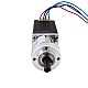 Nema 11 Stepper L=51mm w/ Rear Shaft & Screw Hole & Gear Ratio 5:1 Gearbox - 11HS20-0674D-PG5 | StepperOnline CA