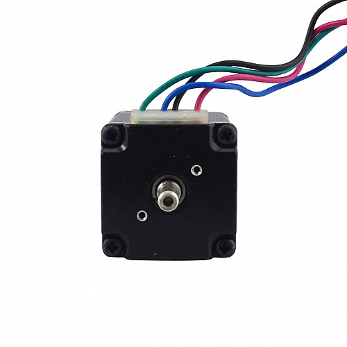 Nema 11 Stepper L=51mm w/ Rear Shaft & Screw Hole & Gear Ratio 51:1 Gearbox - 11HS20-0674D-PG51 | StepperOnline CA Nema 11 Stepper L=51mm w/ Rear Shaft & Screw Hole & Gear Ratio 51:1 Gearbox - 11HS20-0674D-PG51 | StepperOnline CA