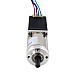 Nema 11 Stepper L=51mm w/ Rear Shaft & Screw Hole & Gear Ratio 51:1 Gearbox - 11HS20-0674D-PG51 | StepperOnline CA Nema 11 Stepper L=51mm w/ Rear Shaft & Screw Hole & Gear Ratio 51:1 Gearbox - 11HS20-0674D-PG51 | StepperOnline CA