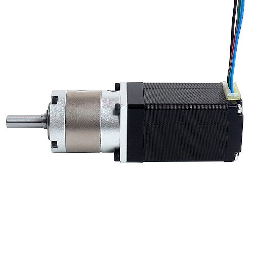 Nema 11 Stepper Motor Bipolar L=51mm w/ Gear Ratio 10:1 EG Series Planetary Gearbox - 11HS20-0704S-EGS10 | StepperOnline CA