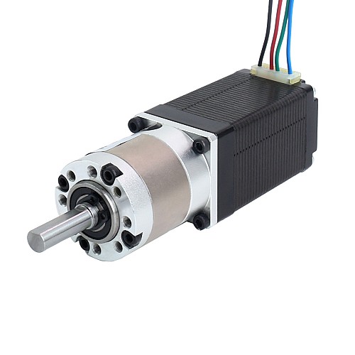 Nema 11 Stepper Motor Bipolar L=51mm w/ Gear Ratio 10:1 EG Series Planetary Gearbox - 11HS20-0704S-EGS10 | StepperOnline CA