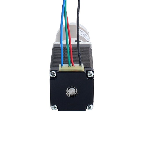 Nema 11 Stepper Motor Bipolar L=51mm w/ Gear Ratio 100:1 EG Series Planetary Gearbox - 11HS20-0704S-EGS100 | StepperOnline CA