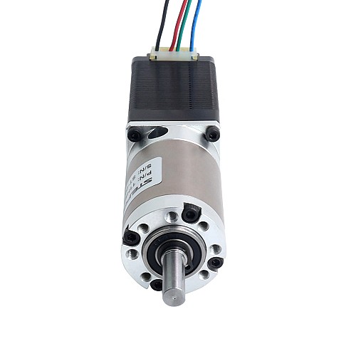 Nema 11 Stepper Motor Bipolar L=51mm w/ Gear Ratio 100:1 EG Series Planetary Gearbox - 11HS20-0704S-EGS100 | StepperOnline CA