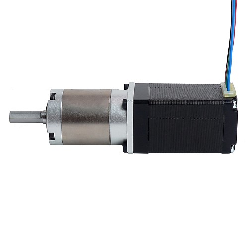 Nema 11 Stepper Motor Bipolar L=51mm w/ Gear Ratio 50:1 EG Series Planetary Gearbox - 11HS20-0704S-EGS50 | StepperOnline CA