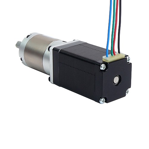 Nema 11 Stepper Motor Bipolar L=51mm w/ Gear Ratio 50:1 EG Series Planetary Gearbox - 11HS20-0704S-EGS50 | StepperOnline CA