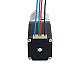 Nema 11 Stepper Motor Bipolar L=51mm w/ Gear Ratio 50:1 EG Series Planetary Gearbox - 11HS20-0704S-EGS50 | StepperOnline CA