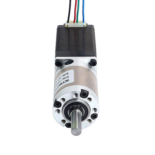 Nema 11 Stepper Motor Bipolar L=51mm w/ Gear Ratio 50:1 EG Series Planetary Gearbox - 11HS20-0704S-EGS50 | StepperOnline CA