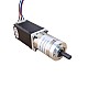 Nema 11 Stepper Motor 0.71A Bipolar L=51mm w/ Gear Ratio 100:1 Planetary Gearbox - 11HS20-0714S-PG100 | StepperOnline CA