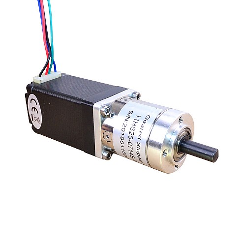 Nema 11 Stepper Motor 0.71A Bipolar L=51mm w/ Gear Ratio 14:1 Planetary Gearbox - 11HS20-0714S-PG14 | StepperOnline CA Nema 11 Stepper Motor 0.71A Bipolar L=51mm w/ Gear Ratio 14:1 Planetary Gearbox - 11HS20-0714S-PG14 | StepperOnline CA