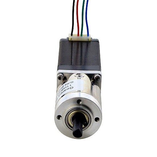 Nema 11 Stepper Motor Bipolar L=55mm w/ Gear Ratio 19:1 Planetary Gearbox - 11HS22-0904S-PG19 | StepperOnline CA