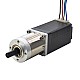 Nema 11 Stepper Motor Bipolar L=55mm w/ Gear Ratio 19:1 Planetary Gearbox - 11HS22-0904S-PG19 | StepperOnline CA