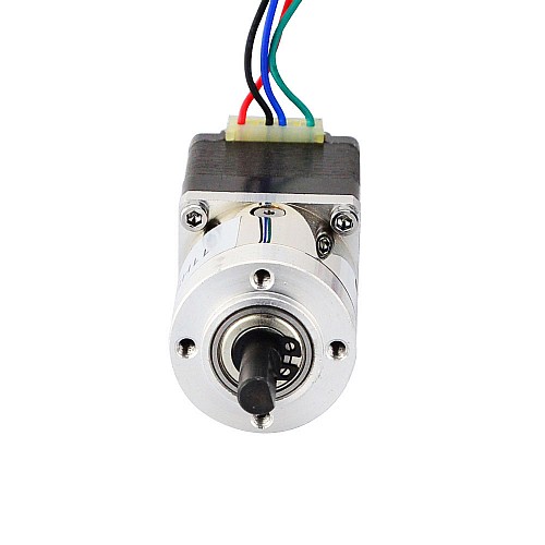 Nema 11 Stepper L=31mm w/ Rear Shaft & Gear Ratio 5:1 Planetary Gearbox - 11HS12-0674D-PG5 | StepperOnline CA