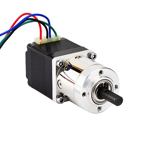 Nema 11 Stepper L=31mm w/ Rear Shaft & Screw Hole & Gear Ratio 5:1 Gearbox - 11HS12-0674D1-PG5 | StepperOnline CA Nema 11 Stepper L=31mm w/ Rear Shaft & Screw Hole & Gear Ratio 5:1 Gearbox - 11HS12-0674D1-PG5 | StepperOnline CA