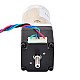 Nema 11 Stepper L=31mm w/ Rear Shaft & Screw Hole Gear Ratio 100:1 Gearbox - 11HS12-0674D1-PG100 | StepperOnline CA