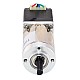 Nema 11 Stepper L=31mm w/ Rear Shaft & Screw Hole Gear Ratio 100:1 Gearbox - 11HS12-0674D1-PG100 | StepperOnline CA