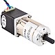 Nema 11 Stepper L=31mm w/ Rear Shaft & Screw Hole Gear Ratio 100:1 Gearbox - 11HS12-0674D1-PG100 | StepperOnline CA