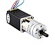 Nema 11 Stepper Motor Bipolar L=51mm 0.67A w/ Gear Ratio 100:1 Planetary Gearbox - 11HS20-0674S-PG100 | StepperOnline CA
