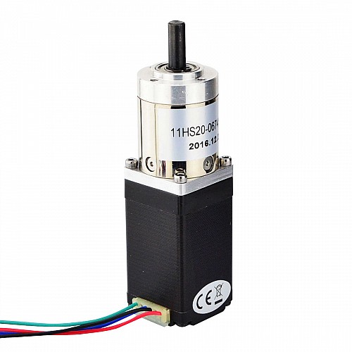 Nema 11 Stepper Motor Bipolar L=51mm w/ Gear Ratio 14:1 Planetary Gearbox - 11HS20-0674S-PG14 | StepperOnline CA