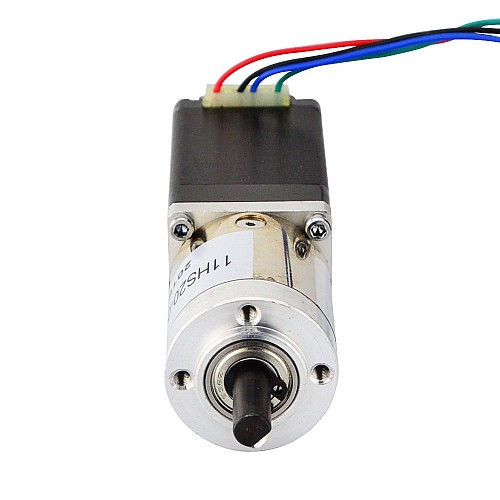 Nema 11 Stepper Motor Bipolar L=51mm w/ Gear Ratio 19:1 Planetary Gearbox - 11HS20-0674S-PG19 | StepperOnline CA