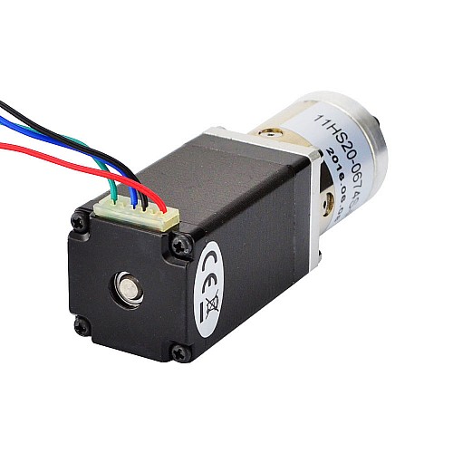 Nema 11 Stepper Motor Bipolar L=51mm w/ Gear Ratio 19:1 Planetary Gearbox - 11HS20-0674S-PG19 | StepperOnline CA