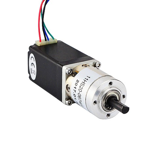 Nema 11 Stepper Motor Bipolar L=51mm w/ Gear Ratio 27:1 Planetary Gearbox - 11HS20-0674S-PG27 | StepperOnline CA