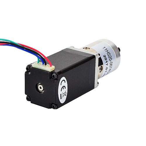 Nema 11 Stepper Motor Bipolar L=51mm w/ Gear Ratio 27:1 Planetary Gearbox - 11HS20-0674S-PG27 | StepperOnline CA