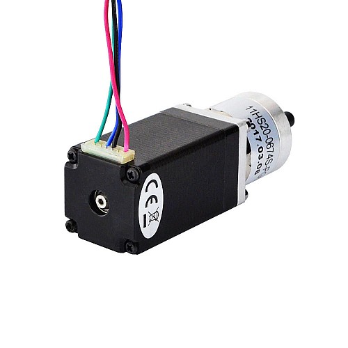 Nema 11 Stepper Motor Bipolar L=51mm w/ Gear Ratio 5:1 Planetary Gearbox - 11HS20-0674S-PG5 | StepperOnline CA