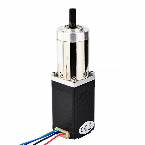Nema 11 Stepper Motor Bipolar L=51mm w/ Gear Ratio 51:1 Planetary Gearbox - 11HS20-0674S-PG51 | StepperOnline CA