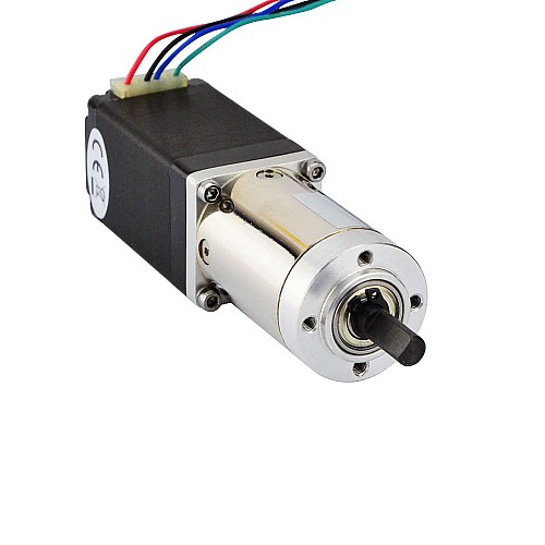 Nema 11 Stepper Motor Bipolar L=51mm w/ Gear Ratio 51:1 Planetary Gearbox - 11HS20-0674S-PG51 | StepperOnline CA