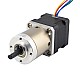 Nema 14 Stepper L=34mm w/ Rear Shaft & Screw Hole & Gear Ratio 19:1 Gearbox - 14HS13-0804D-PG19 | StepperOnline CA Nema 14 Stepper L=34mm w/ Rear Shaft & Screw Hole & Gear Ratio 19:1 Gearbox - 14HS13-0804D-PG19 | StepperOnline CA