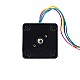 Nema 14 Stepper L=34mm w/ Rear Shaft & Screw Hole & Gear Ratio 51:1 Gearbox - 14HS13-0804D-PG51 | StepperOnline CA