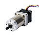 Nema 14 Stepper Motor Bipolar L=34mm w/ Gear Ratio 100:1 Planetary Gearbox - 14HS13-0804S-PG100 | StepperOnline CA