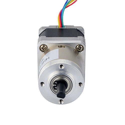 Nema 14 Stepper Motor Bipolar L=34mm w/ Gear Ratio 14:1 Planetary Gearbox - 14HS13-0804S-PG14 | StepperOnline CA