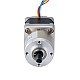 Nema 14 Stepper Motor Bipolar L=34mm w/ Gear Ratio 14:1 Planetary Gearbox - 14HS13-0804S-PG14 | StepperOnline CA