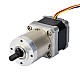 Nema 14 Stepper Motor Bipolar L=34mm w/ Gear Ratio 27:1 Planetary Gearbox - 14HS13-0804S-PG27 | StepperOnline CA