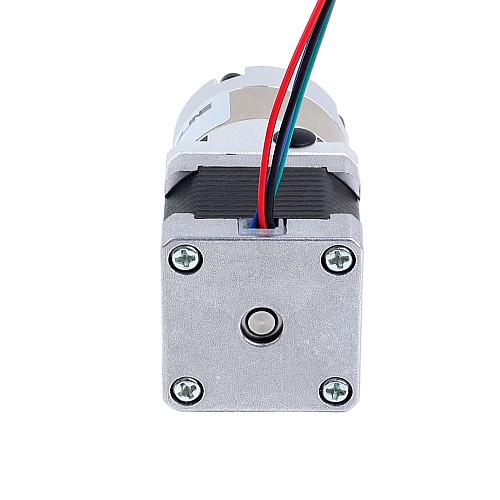 Nema 14 Stepper Motor Bipolar L=34mm w/ Gear Ratio 5:1 EG Series Planetary Gearbox - 14HS13-1004S-EGS5 | StepperOnline CA