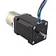 Nema 14 Stepper L=52mm w/ Rear Shaft & Screw Hole & Gear Ratio 14:1 Gearbox - 14HS20-1504D-PG14 | StepperOnline CA