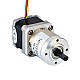 Nema 14 Stepper Motor Bipolar L=34mm w/ Gear Ratio 27:1 Planetary Gearbox - 14HS13-0804S-PG27 | StepperOnline CA
