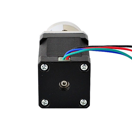 Nema 14 Stepper Motor Bipolar L=52mm w/ Gear Ratio 5:1 Planetary Gearbox - 14HS20-1504S-PG5 | StepperOnline CA