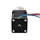 Nema 14 Stepper Motor Bipolar L=52mm w/ Gear Ratio 5:1 Planetary Gearbox - 14HS20-1504S-PG5 | StepperOnline CA