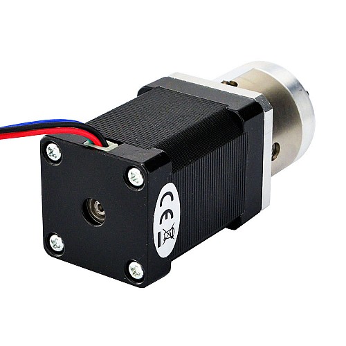 Nema 14 Stepper Motor Bipolar L=52mm w/ Gear Ratio 5:1 Planetary Gearbox - 14HS20-1504S-PG5 | StepperOnline CA