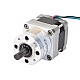 Nema 16 Stepper Motor Bipolar L=34mm w/ Gear Ratio 5:1 Planetary Gearbox - 16HS13-0604S-PG5 | StepperOnline CA