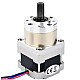 Nema 16 Stepper Motor Bipolar L=34mm w/ Gear Ratio 5:1 Planetary Gearbox - 16HS13-0604S-PG5 | StepperOnline CA
